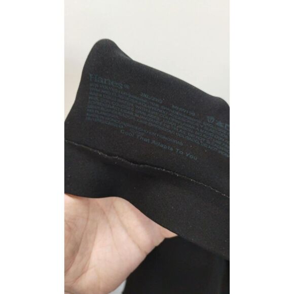 Hanes black lightly padded ack clasp no underwire 2XL bra - Picture 3 of 3